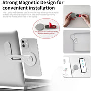 Staffa di espansione per telefono portatile Supporto per telefono magnetico in alluminio