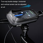 WILD MAN E16 EVA Hard Shell Touch Screen Borsa da manubrio Attrezzatura da ciclismo, E16