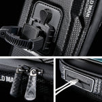 WILD MAN E16 EVA Hard Shell Touch Screen Borsa da manubrio Attrezzatura da ciclismo, E16