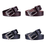 BULL CAPTAIN 01 Cintura resistente all'usura in vacchetta ispessita con fibbia ad ardiglione, lunghezza:, 110cm (Smooth Brown), 115cm (Smooth Brown), 120cm (Smooth Brown), 125cm (Smooth Brown), 110cm (Burr Brown), 115cm (Burr Brown), 120cm (Burr Brown)...