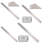 Righello in acciaio inox per misurazione manico chitarra