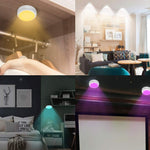 Luce notturna RGB a 13 colori dimmerabile a infrarossi, 3 Lights 1 Remote Control, 6 Lights 2 Remote Control