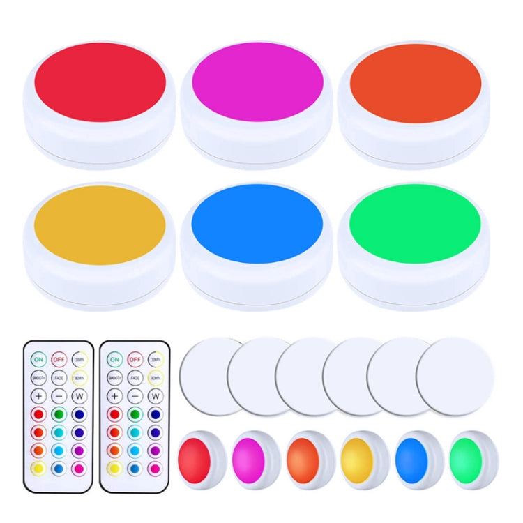 Luce notturna RGB a 13 colori dimmerabile a infrarossi, 3 Lights 1 Remote Control, 6 Lights 2 Remote Control