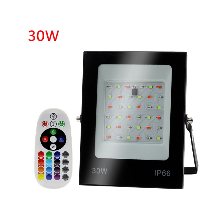 Faro LED RGB colorato 30W-200W con telecomando IP66