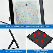 Faro LED RGB colorato 30W-200W con telecomando IP66