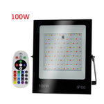 Faro LED RGB 30W-200W con telecomando IP66