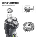 Per Philips HQ8/HQ7180/HQ7140/HQ6090/HQ6075/PT860/870 Dual Rasoi Testa, Dual Shavers Head