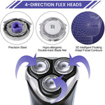 Per Philips HQ8/HQ7180/HQ7140/HQ6090/HQ6075/PT860/870 Dual Rasoi Testa, Dual Shavers Head