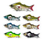 Esche d'acqua dolce per la pesca in mare a più sezioni con spinning ad affondamento lento a lancio lungo, 10g/8.5cm, 23g/11.5cm