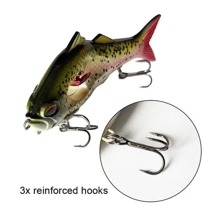 Esche d'acqua dolce per la pesca in mare a più sezioni con spinning ad affondamento lento a lancio lungo, 10g/8.5cm, 23g/11.5cm