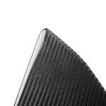 Adesivo decorativo triangolare per finestrino posteriore per Chevrolet Corvette C8, 2 pezzi/set