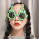 2 fermagli per capelli natalizi personalizzati per occhiali strani di Natale, Love Elderly Snowman, Green Polka Dot Tree, Big Christmas Tree With Balls, Single-sided Glitter Christmas Hat, Snowflake Christmas Tree, Hug Santa Claus, Santa Claus Head    ...