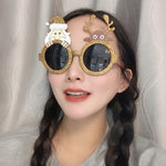 2 fermagli per capelli natalizi personalizzati per occhiali strani di Natale, Love Elderly Snowman, Green Polka Dot Tree, Big Christmas Tree With Balls, Single-sided Glitter Christmas Hat, Snowflake Christmas Tree, Hug Santa Claus, Santa Claus Head    ...