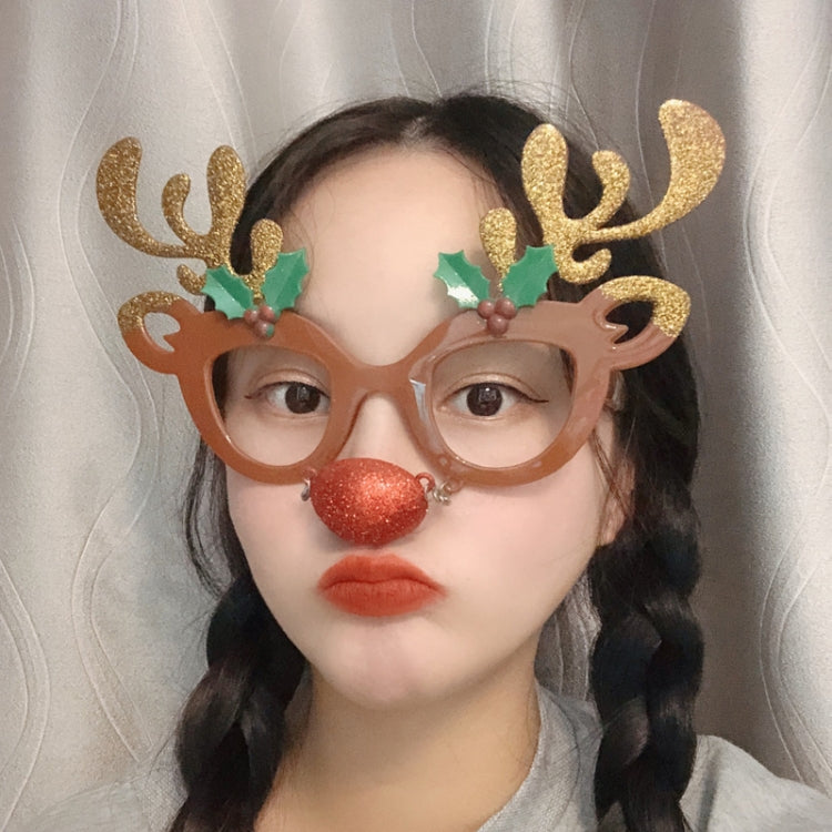 2 fermagli per capelli natalizi personalizzati per occhiali strani di Natale, Love Elderly Snowman, Green Polka Dot Tree, Big Christmas Tree With Balls, Single-sided Glitter Christmas Hat, Snowflake Christmas Tree, Hug Santa Claus, Santa Claus Head    ...