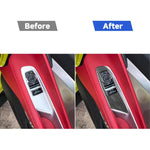 Adesivo decorativo per pulsante di sollevamento con guida a destra per Chevrolet Corvette C8 (2 pezzi/set), Right-Hand Drive