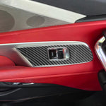 Adesivo decorativo per pulsante di sollevamento con guida a destra per Chevrolet Corvette C8 (2 pezzi/set), Right-Hand Drive