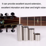 Blocco scorrevole in acciaio inox per tubo chitarra 28-70 mm