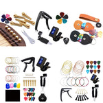 Set strumenti accordatore con clip per chitarra folk e basso