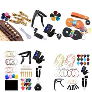 Set di strumenti per accordatore con clip per chitarra basso in legno folk, 34 PCS / Set, 9 PCS / Set, 28 PCS / Set, 30 PCS / Set, 12 PCS / Set