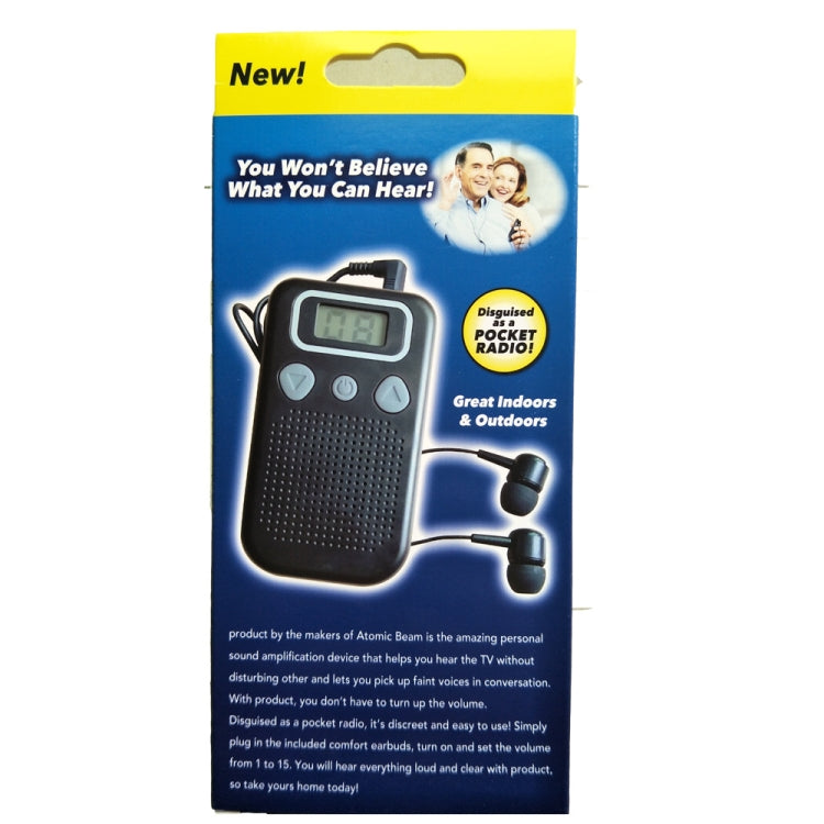 Apparecchi acustici 19A Amplificatore audio Dispositivo di potenziamento dell'udito alimentato a batteria, 19A