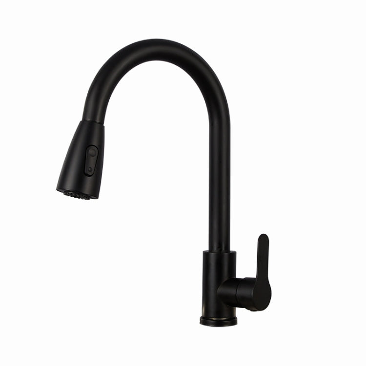 Rubinetto estraibile da cucina Rubinetto universale telescopico per lavello in acciaio inossidabile, specifiche:, CLH002 Black, CLY002 Wire Drawing, Electroplating