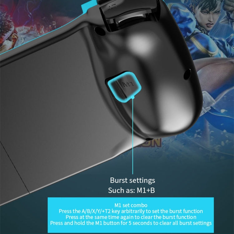 Controller di gioco telescopico D3 Bluetooth 5.0 per smartphone