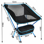 Sedia pieghevole portatile da spiaggia da campeggio all'aperto, Folding Chair