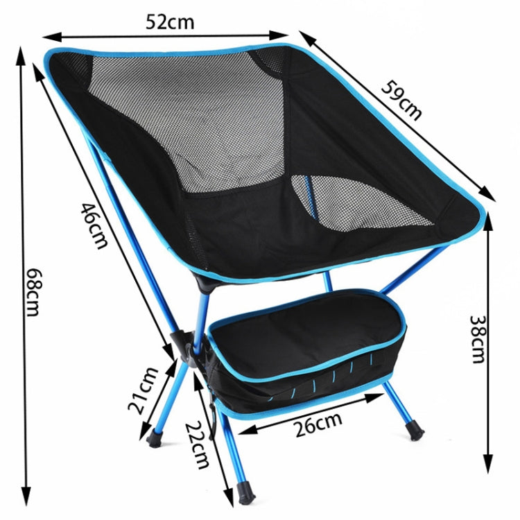 Sedia pieghevole portatile da spiaggia da campeggio all'aperto, Folding Chair