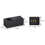 Per DJI Matrice 4D / 4TD LKTOP UC363 Display digitale, gestore di ricarica a 3 canali, caricabatterie rapido da 300 W, caricabatterie rapido per batteria., US Plug, EU Plug
