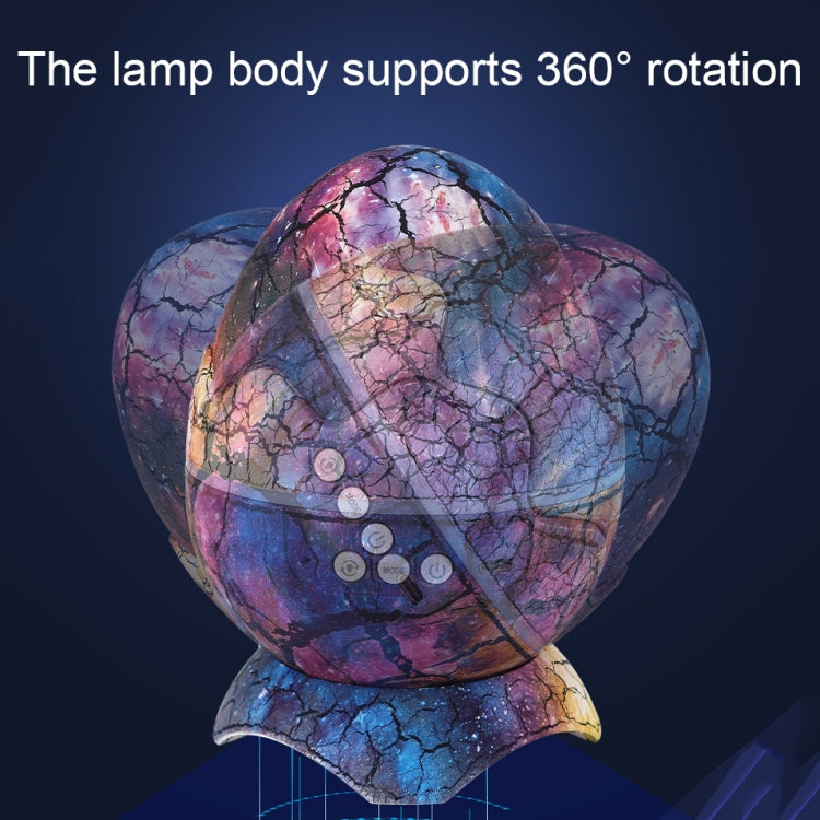 K850 LED Uovo di Dinosauro Telecomando Bluetooth Star Proiettore Luce con Funzione Altoparlante