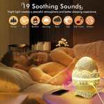 K850 LED Uovo di Dinosauro Telecomando Bluetooth Star Proiettore Luce con Funzione Altoparlante