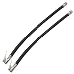 Ugello della pompa del tubo di gomma della gomma della gomma dell'automobile di 2 PCS, specificazione:, 9.5mm Black, 12.5mm Black, 9.5mm Blue, 12.5mm Blue