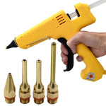 Strumento per colla a caldo Ugello in rame Testa di erogazione a foro fine, dimensioni:, 2.0x70mm, 2.0x34mm, 3.0x50mm, 2.0x50mm