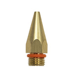 Strumento per colla a caldo Ugello in rame Testa di erogazione a foro fine, dimensioni:, 2.0x70mm, 2.0x34mm, 3.0x50mm, 2.0x50mm