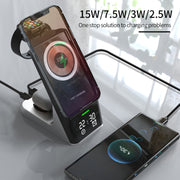 Caricabatterie wireless 6 in 1 per iPhone e iWatch