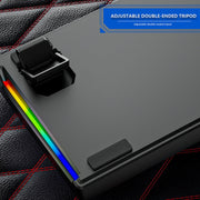 Dark Alien K710 71 tasti Tastiera cablata per gioco incandescente, lunghezza cavo: 1,8 m, Black Green Shaft, White Green Shaft, Pink Green Shaft, Blue Green Shaft, Black White Green shaft, White Black Green Shaft, Black White Red Shaft                 ...