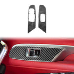Adesivo decorativo per pulsante di sollevamento con guida a sinistra per Chevrolet Corvette C8, 2 pezzi/set, Left-Hand Drive