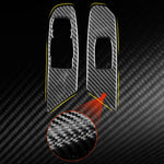 Adesivo decorativo per pulsante di sollevamento con guida a sinistra per Chevrolet Corvette C8, 2 pezzi/set, Left-Hand Drive