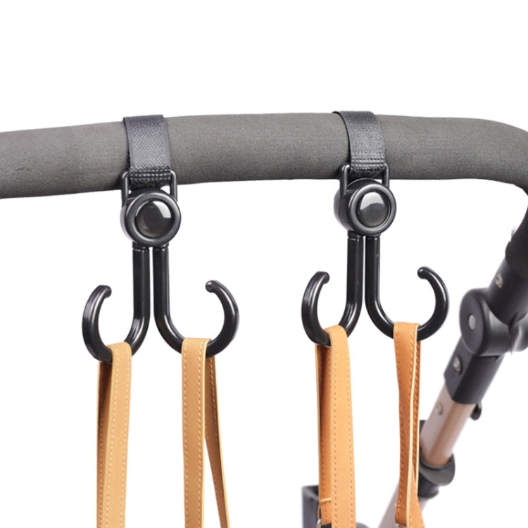 Doppi ganci per passeggino per sedia a rotelle multifunzionale, 2 PCS/Set