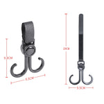 Doppi ganci per passeggino per sedia a rotelle multifunzionale, 2 PCS/Set