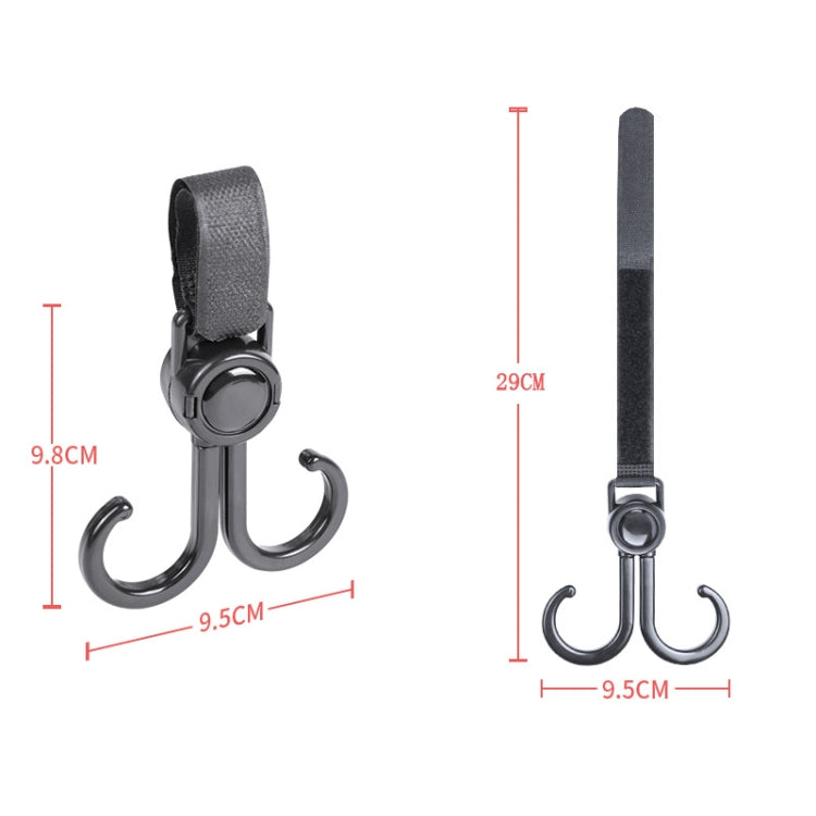 Doppi ganci per passeggino per sedia a rotelle multifunzionale, 2 PCS/Set