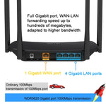 TP-LINK TL-WDR5620 Router wireless AC1200 5G/2.4G Dual-Band Gigabit, spina CN, With 1m Network Cable