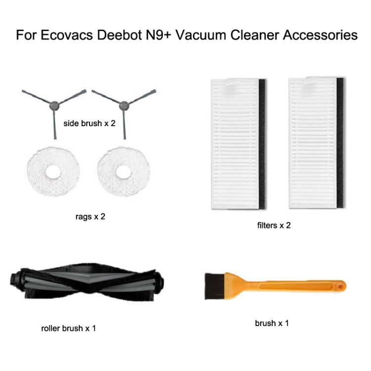 Set ricambi per Ecovacs Deebot N9+ Steam Mop