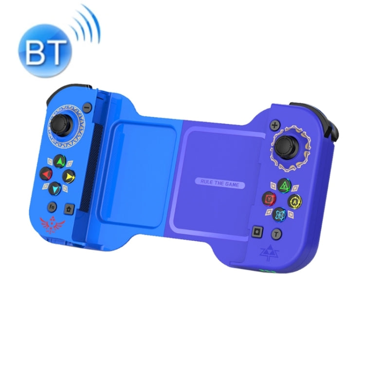Joystick per controller di gioco Bluetooth wireless D5 per IOS/Android per SWITCH/PS3/PS4, D5 (Black), D5 (White), D5 (Red Blue), D5 (Lime Green), D5 (Purple Blue), D5 (Gray)