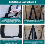 Kit Staffa ISOFIX Universale Estesa - Interfaccia Ancoraggio per Seggiolino Auto