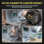 Adattatore di alimentazione da 7 pin a 12 V per accendisigari di camion con tester per circuiti a LED.