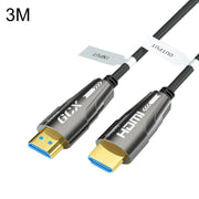 Cavo ottico attivo da HDMI 2.0 maschio a HDMI 2.0 maschio 4K HD, lunghezza cavo:, 1.8m(Grey), 3m(Grey), 5m(Grey), 8m(Grey), 10m(Grey), 15m(Grey), 20m(Grey), 25m(Grey), 30m(Grey), 35m(Grey), 40m(Grey), 45m(Grey), 50m(Grey), 60m(Grey), 70m(Grey), 80m(Gre...
