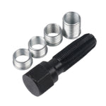 Rigeneratore del rubinetto dello strumento di riparazione della filettatura del foro della candela da 14 mm, 5 PCS/Set