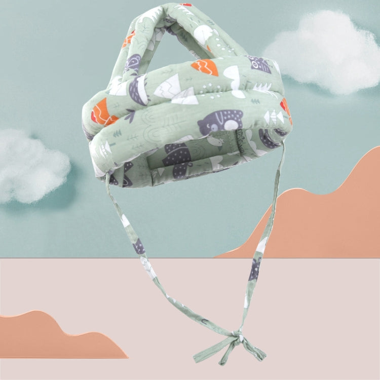 Berretto protettivo anticaduta traspirante per bebè Berretto protettivo per bebè Berretto paracolpi per bambini, Spec:, Starfish, Pink Forest, Green Forest, Gray Forest, Pink Forest Antlers, Green Forest Antlers, Gray Forest Antlers, Starfish Antlers  ...