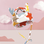 Berretto protettivo anticaduta traspirante per bebè Berretto protettivo per bebè Berretto paracolpi per bambini, Spec:, Starfish, Pink Forest, Green Forest, Gray Forest, Pink Forest Antlers, Green Forest Antlers, Gray Forest Antlers, Starfish Antlers  ...